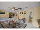 Cozy upstairs bonus room perfect for relaxing, entertaining or reading a book at 5683 Bassett Pl, Sanford, FL 32771