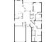 Detailed floor plan showcasing the layout of the home, including bedrooms, bathrooms, kitchen, and living areas at 11316 Rapallo Ln, Windermere, FL 34786