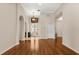 Inviting foyer with a decorative glass front door and soaring ceilings at 11316 Rapallo Ln, Windermere, FL 34786