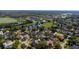 Aerial view of neighborhood, nearby lakes, ponds, and home location pin at 1254 Shelter Rock Rd, Orlando, FL 32835