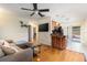 Open-concept living area with seamless flow to kitchen and inviting atmosphere at 2272 Raeford Rd # A-3, Orlando, FL 32806