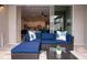 Inviting patio with comfortable seating, perfect for relaxing outdoors and enjoying the lovely view at 2379 Distant Sun Trl, Kissimmee, FL 34747