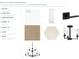 Interior home selections showcasing wall paint, interior doors, flooring, and designer lighting at 2521 Cedar Rose St, Apopka, FL 32712