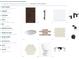 Modern primary bathroom selections with espresso vanity cabinets and matte black fixtures at 2521 Cedar Rose St, Apopka, FL 32712