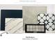 Highlighting bath design elements with tile and countertop samples in modern colors at 2659 Fiddle Leaf Loop, Apopka, FL 32712