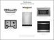 Featuring a Whirlpool stainless steel appliance package including venthood, microwave, cooktop, oven, and dishwasher at 2659 Fiddle Leaf Loop, Apopka, FL 32712