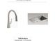 Highlighting kitchen plumbing featuring a stylish faucet and stainless steel sink at 2659 Fiddle Leaf Loop, Apopka, FL 32712