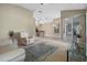 Open-concept living room showcases tile flooring and modern design at 2710 Autumn Ln, Eustis, FL 32726
