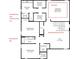 Second floor plan featuring a main bedroom suite, three bedrooms, two bathrooms, a laundry, walk in closets, and loft at 2715 Arbor Dune Ave, Apopka, FL 32712