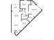 Detailed floor plan showcasing layout of living spaces, bedrooms, kitchen, and dining area at 3900 Southpointe Dr # 127, Orlando, FL 32822