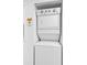 This laundry space offers a Whirlpool stackable washer and dryer at 3900 Southpointe Dr # 127, Orlando, FL 32822
