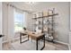 Bright office space with modern shelving and a large window at 4564 Maple Waltz Aly, Clermont, FL 34714