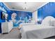Bedroom with twin beds, a 