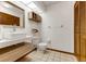 Updated bathroom with stylish vanity, modern fixtures, and neutral color palette at 950 Vanessa Ct # F, Port Orange, FL 32127