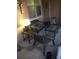 Cozy patio setup with wicker furniture, perfect for outdoor relaxation at 1122 Priory Cir, Winter Garden, FL 34787