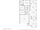 Layout of the home displaying a large kitchen, primary bedroom, and living spaces at 14741 Sapodilla Dr, Orlando, FL 32828