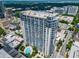 Stunning high-rise condo building featuring a pool and breathtaking city views from every floor at 155 S Court Ave # 2008, Orlando, FL 32801