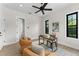 Inviting office featuring seating, desk, and ample natural light at 1741 Palmer Ave, Winter Park, FL 32789