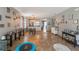 Spacious interior with tile flooring, neutral paint, and combined living and dining areas at 2619 Breezy Meadow Rd, Apopka, FL 32712
