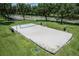Community volleyball court with green space surrounding it at 2619 Breezy Meadow Rd, Apopka, FL 32712