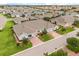 An aerial view displays a lovely property with ample space, a manicured lawn, and a welcoming atmosphere at 3007 Caneel St, Winter Haven, FL 33884
