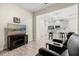 Open concept living room and kitchen layout with modern finishes and bar stool seating at 3007 Caneel St, Winter Haven, FL 33884