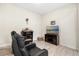 Relaxing living room with a comfortable recliner, a bar and wine storage area, and a TV at 3007 Caneel St, Winter Haven, FL 33884