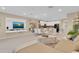 Bright and airy living room featuring an open-concept design and modern decor at 316 Primrose Dr, Davenport, FL 33837