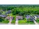 Beautiful aerial view of the property highlighting the pool and lush greenery at 341 Sprucewood Rd, Lake Mary, FL 32746