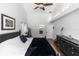 Spacious bedroom with high ceilings, hardwood floors, and plenty of storage at 341 Sprucewood Rd, Lake Mary, FL 32746