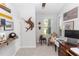 Home office with decor and open window at 341 Sprucewood Rd, Lake Mary, FL 32746