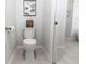 Bathroom featuring standard toilet and neutral color palette at 341 Sprucewood Rd, Lake Mary, FL 32746