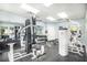 Well-equipped fitness center with modern weight machines and free weights for residents' exercise needs at 5300 S Atlantic Ave # 6-507, New Smyrna Beach, FL 32169