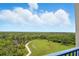 Stunning scenic view from the balcony overlooking lush landscape and blue skies at 5300 S Atlantic Ave # 6-507, New Smyrna Beach, FL 32169