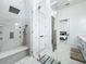 Luxurious shower featuring marble tile, glass doors, and seamless transition to Primary bathroom at 601 Green Briar Blvd, Altamonte Springs, FL 32714