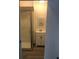 Bathroom showcasing a vanity, framed mirror, and a glass enclosed shower at 647 Madison Ave, Daytona Beach, FL 32114
