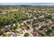 A well-placed home in a community with lush landscaping offers a serene view, showing neighborhood amenities at 896 Satin Leaf Cir, Ocoee, FL 34761
