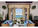 Inviting living room with large windows offering a scenic waterfront view at 9724 Chestnut Ridge Dr, Windermere, FL 34786