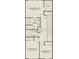 Detailed floor plan showcasing the layout of the second floor with bedrooms and owner's suite at 10154 Hadley St, Orlando, FL 32829