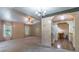Large living room with a view of the kitchen and living spaces at 149 E Plantation Blvd, Lake Mary, FL 32746
