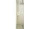Sleek shower with glass door, dual rainfall showerheads, and marble tile at 149 Southampton Dr, Kissimmee, FL 34744