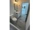This bathroom features modern fixtures, and is conveniently located near the kitchen at 16367 Sw 17Th Terrace Rd, Ocala, FL 34473
