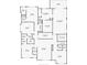 Detailed floor plan showcasing the layout of the upper level at 17537 Sailfin Dr, Orlando, FL 32820