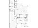 Detailed floor plan showcasing the layout of the main level at 17537 Sailfin Dr, Orlando, FL 32820