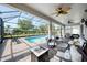 Inviting screened-in pool area with ample seating and a well-maintained outdoor space at 2156 Antilles Club Dr, Kissimmee, FL 34747