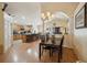 Open concept living space with kitchen, dining, and living areas for easy entertaining and Gathering time at 2354 Barons Ct, Tavares, FL 32778
