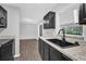 Beautiful kitchen sink and countertop with a view of the exterior at 2357 E Dana Dr, Deltona, FL 32738