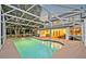 Inviting screened-in pool area, perfect for relaxation and entertaining in the backyard at 595 Seminole Woods Blvd, Geneva, FL 32732