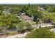 Aerial view of a property nestled amongst trees in a neighborhood at 612 Florida Ave, St Cloud, FL 34769