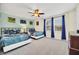 Spacious bedroom featuring two beds, and natural light at 640 Lasso Dr, Kissimmee, FL 34747